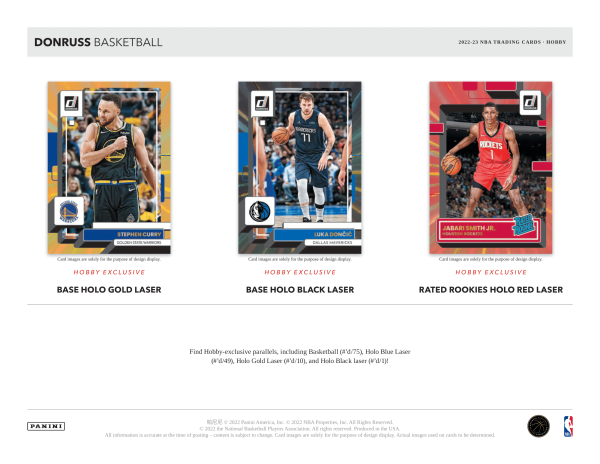 Panini - 2022 23 Donruss Basketball (NBA) - Hobby Box Online now