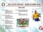 Topps - 2023 Road To Euros 2024 Pristine Football (Soccer) - Hobby Box Fashion