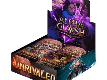 Alpha Clash TCG - Unrivaled - Booster Box (24 Packs) For Discount