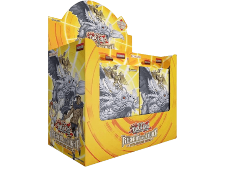 Yu-Gi-Oh! TCG - Realm of Light - Structure Deck (Reprint) - Display Case (8x Decks) For Sale