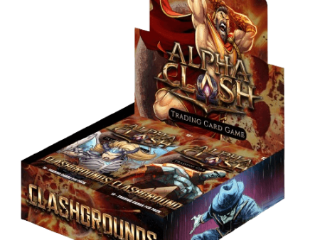 Alpha Clash TCG - Clashgrounds - Booster Box (24 Packs) For Discount