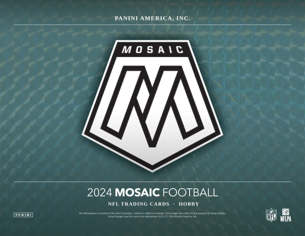 Panini - 2024 Mosaic American Football (NFL) - Hobby Box Online Hot Sale