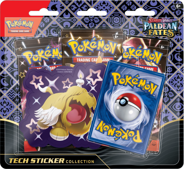 Pokemon TCG - Scarlet & Violet - Paldean Fates - Tech Sticker Collection For Discount