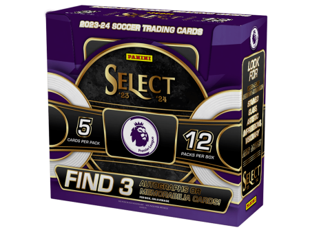 Panini - 2023 24 Select Premier League Football (Soccer) - Hobby Box Hot on Sale