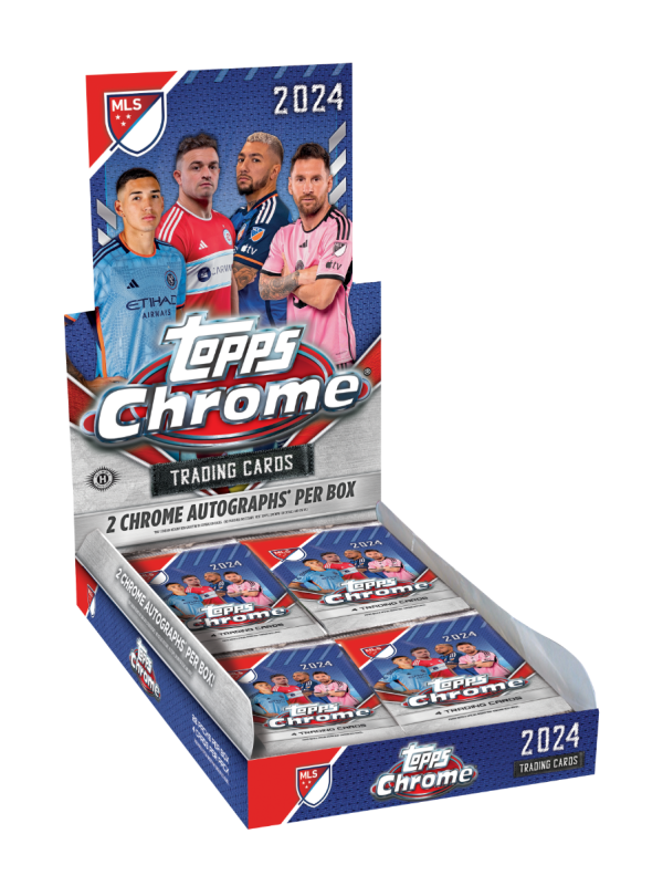 Topps - 2024 Chrome MLS Football (Soccer) - Hobby Box Cheap