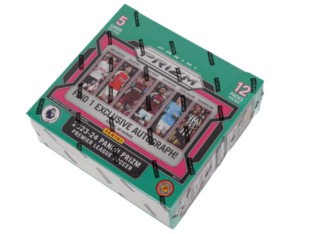 2023 24 Prizm Premier League Football (Soccer) - International Hobby Box (12 Packs) Online now