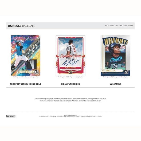 Panini - 2024 Donruss Baseball (MLB) - Hobby Box Sale