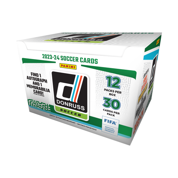 Panini - 2023 24 Donruss Football (Soccer) - Hobby Box Online Hot Sale