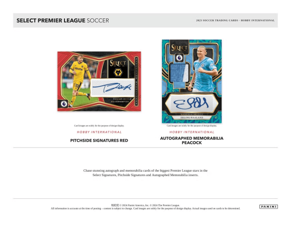 Panini - 2023 24 Select Premier League Football (Soccer) - International Hobby Box For Cheap