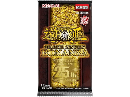 Yu-Gi-Oh! TCG - Quarter Century Bonanza - Booster Pack on Sale