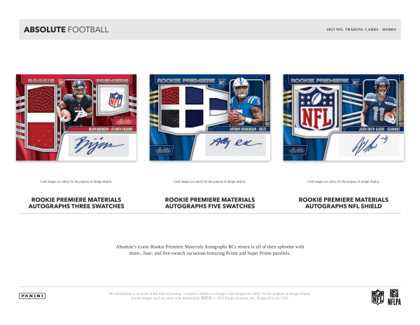 Panini - 2023 Absolute American Football (NFL) - Hobby Box Discount