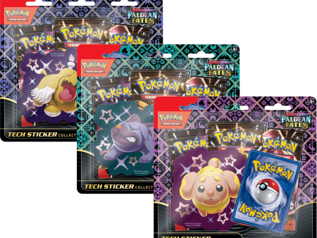 Pokemon TCG - Scarlet & Violet - Paldean Fates - Tech Sticker Collection For Discount