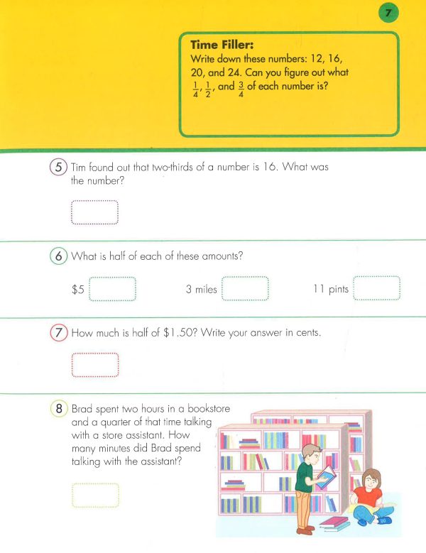 10 Minutes A Day Problem Solving, 4th Grade Online Hot Sale