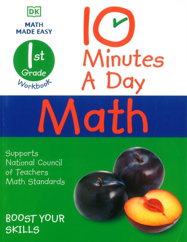 10 Minutes A Day Math, 1st Grade Cheap